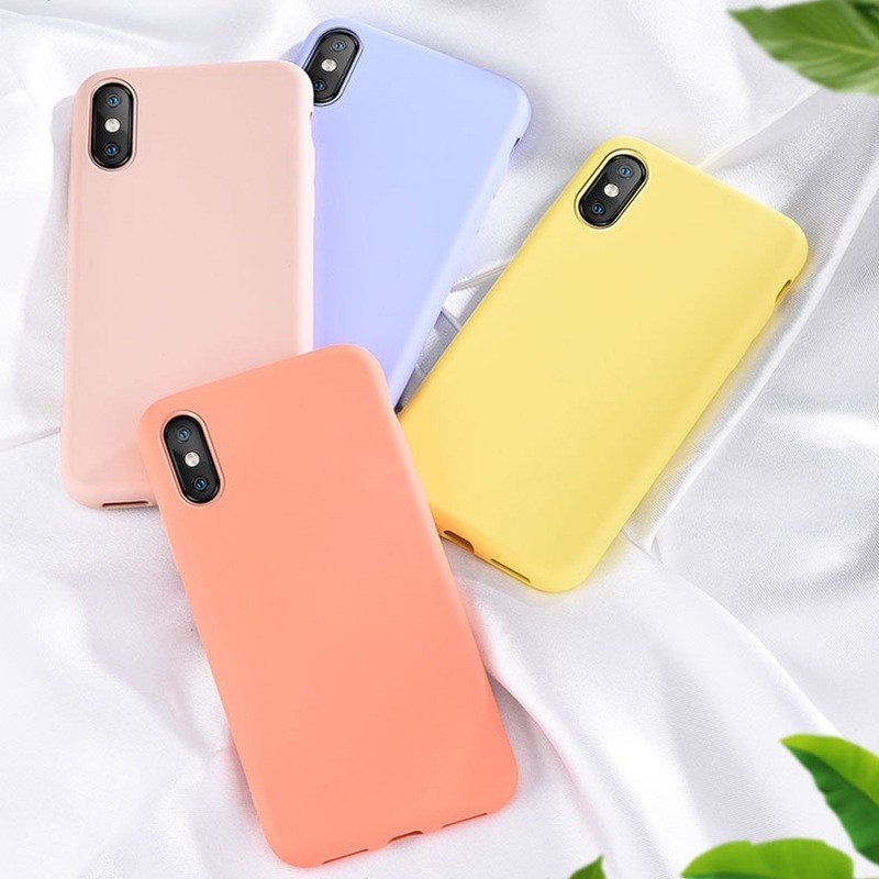 矽膠手(shǒu)機套 - iphoness6/7/8/X/XS 矽膠手機(jī)套