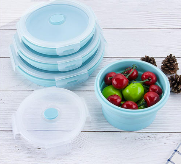 矽膠折疊碗